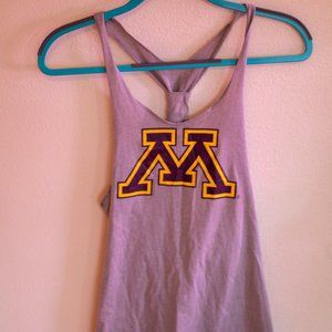 University of Minnesota tank, cute back